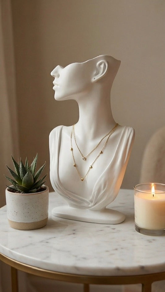 Cute hearts layered necklace