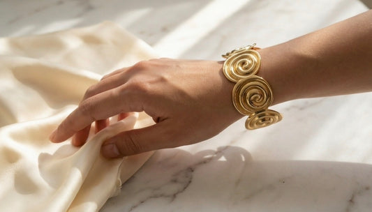 Chakli inspired adjusted bracelet