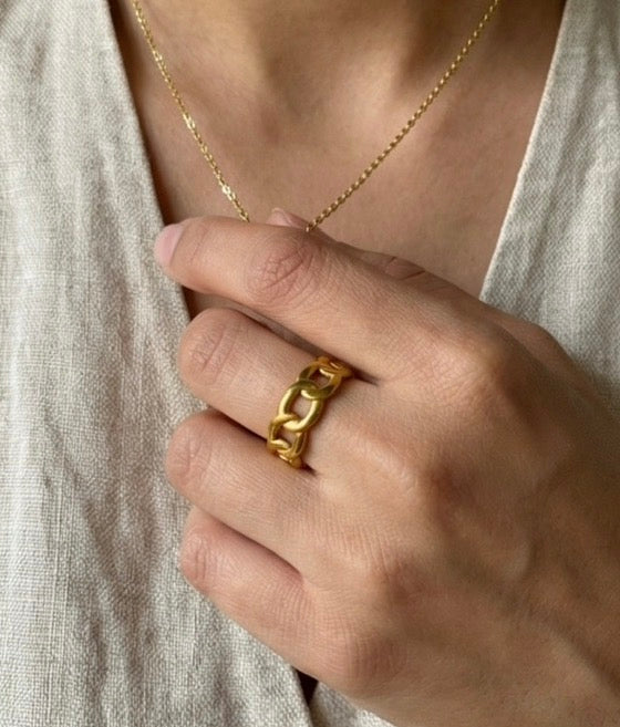 Geometric adjustable ring